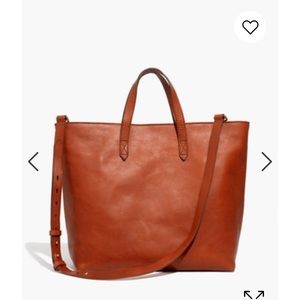 Madewell Transport Tote Zip Top